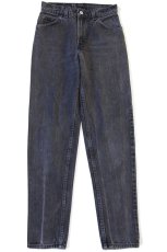 画像2: 90s USA製 Levi'sリーバイス 10950 ブラック デニムパンツ 7 MED (2)