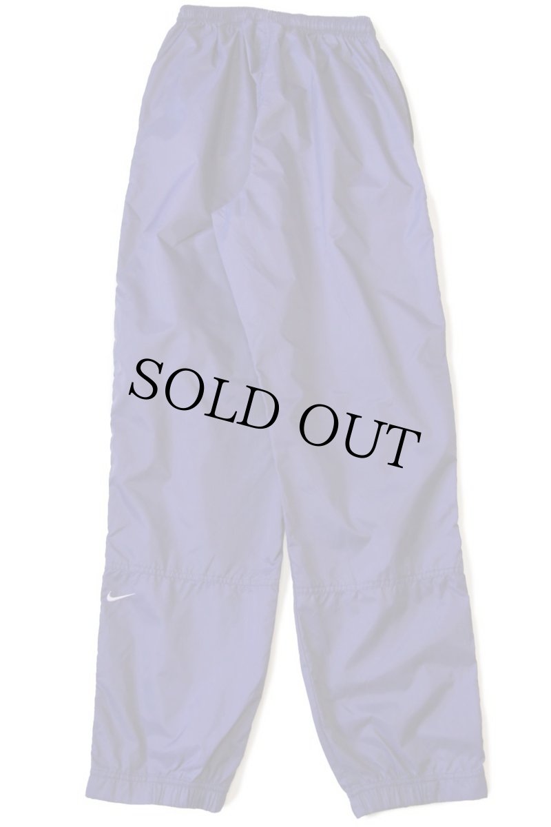 画像3: 90s NIKEナイキ ワンポイント ナイロンパンツ 紫 M (3)