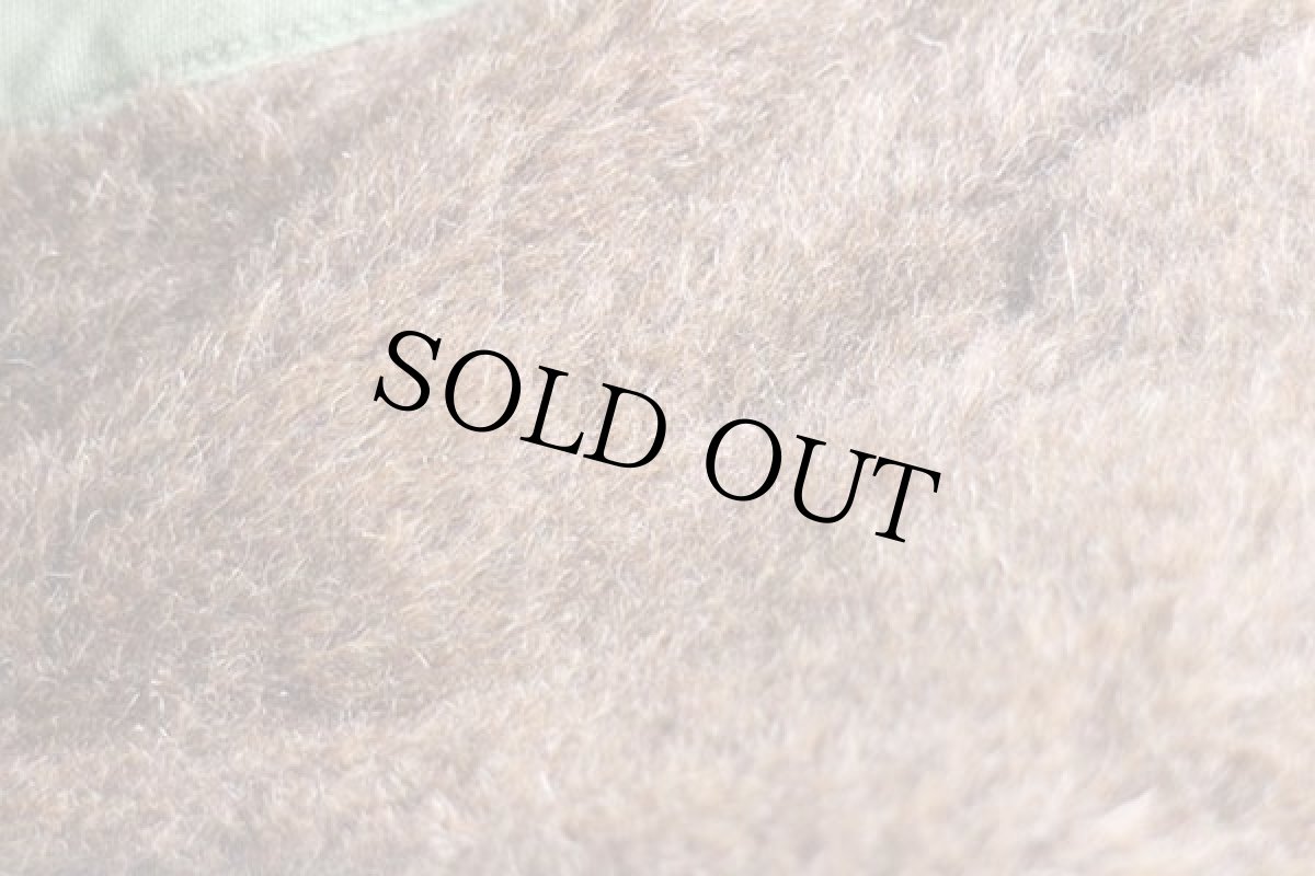 画像9: 50s 米軍 U.S.ARMY M-51 アルパカ パイルキャップ オリーブグリーン 6 3/4★M-Q1 (9)