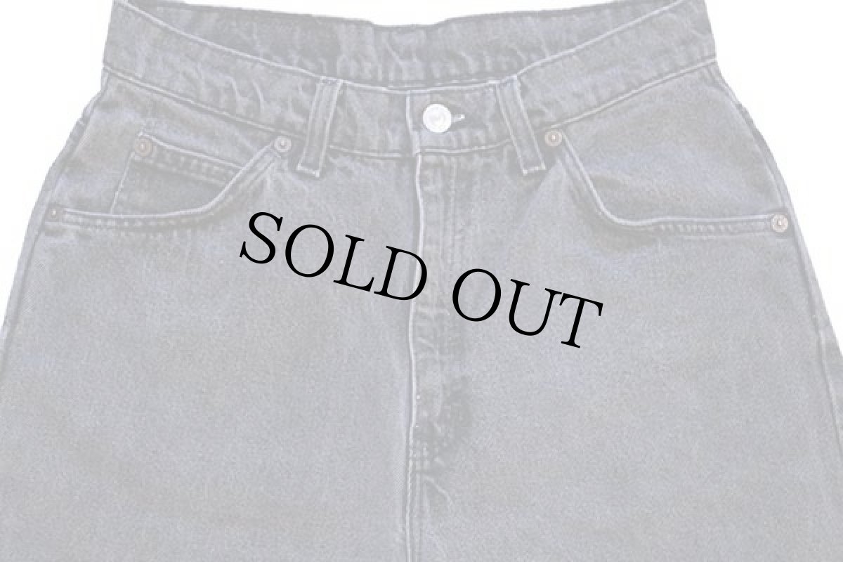 画像4: 90s USA製 Levi'sリーバイス 921 ブラック デニムパンツ 10 SHORT (4)