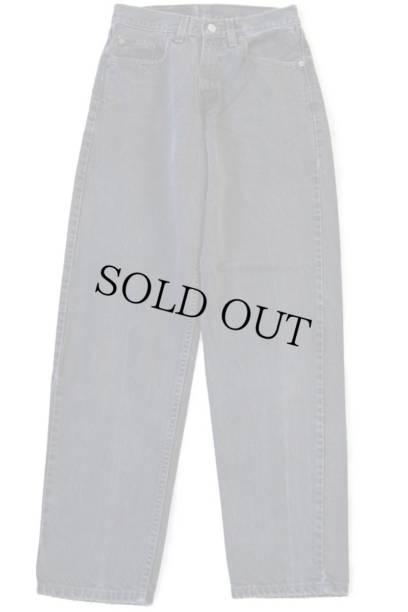 画像2: 00s メキシコ製 Levi'sリーバイス 709 ブラック デニムパンツ 6 (2)