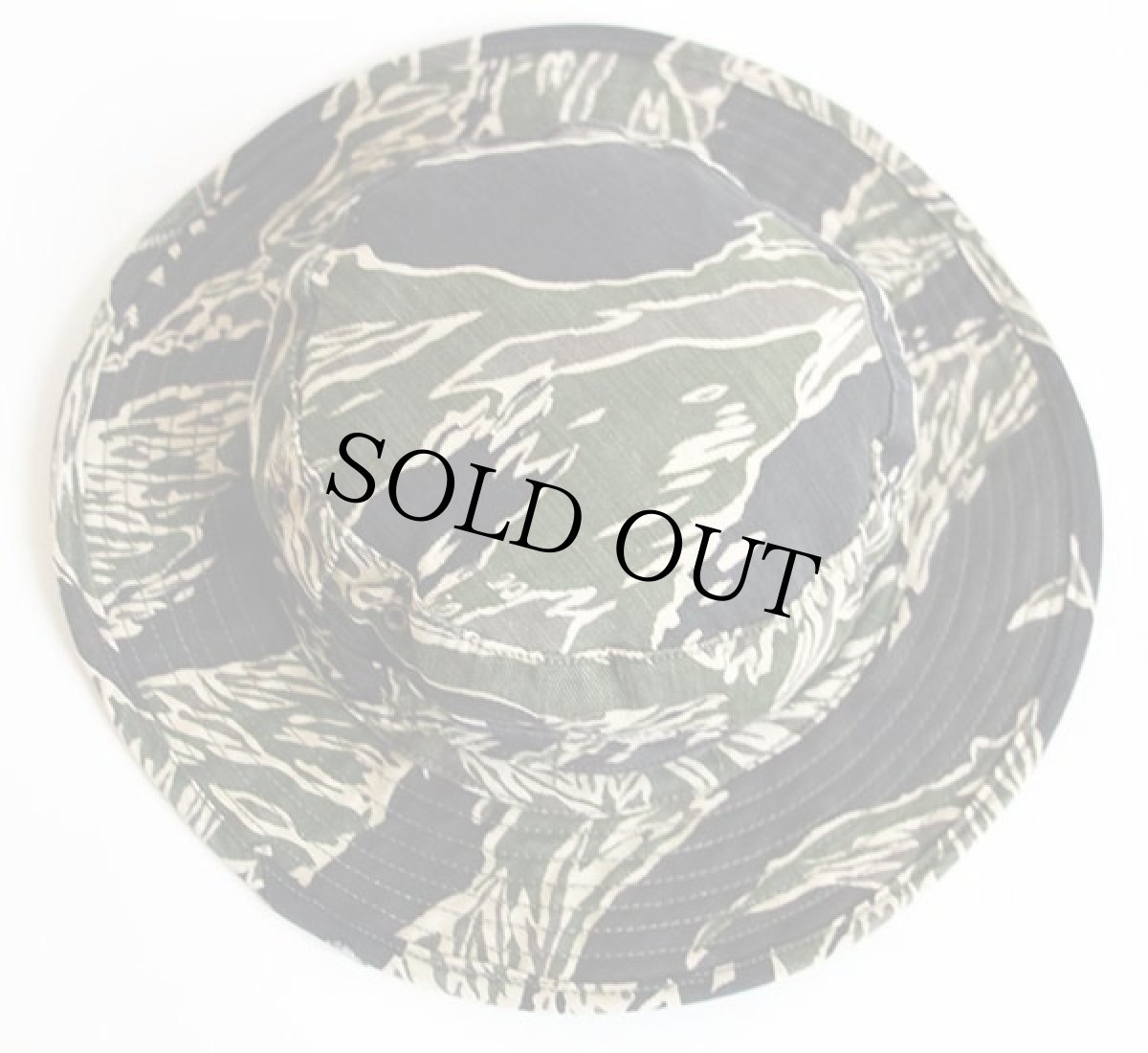 画像2: 60s ベトナム タイガーカモ ジャングルハット (2)