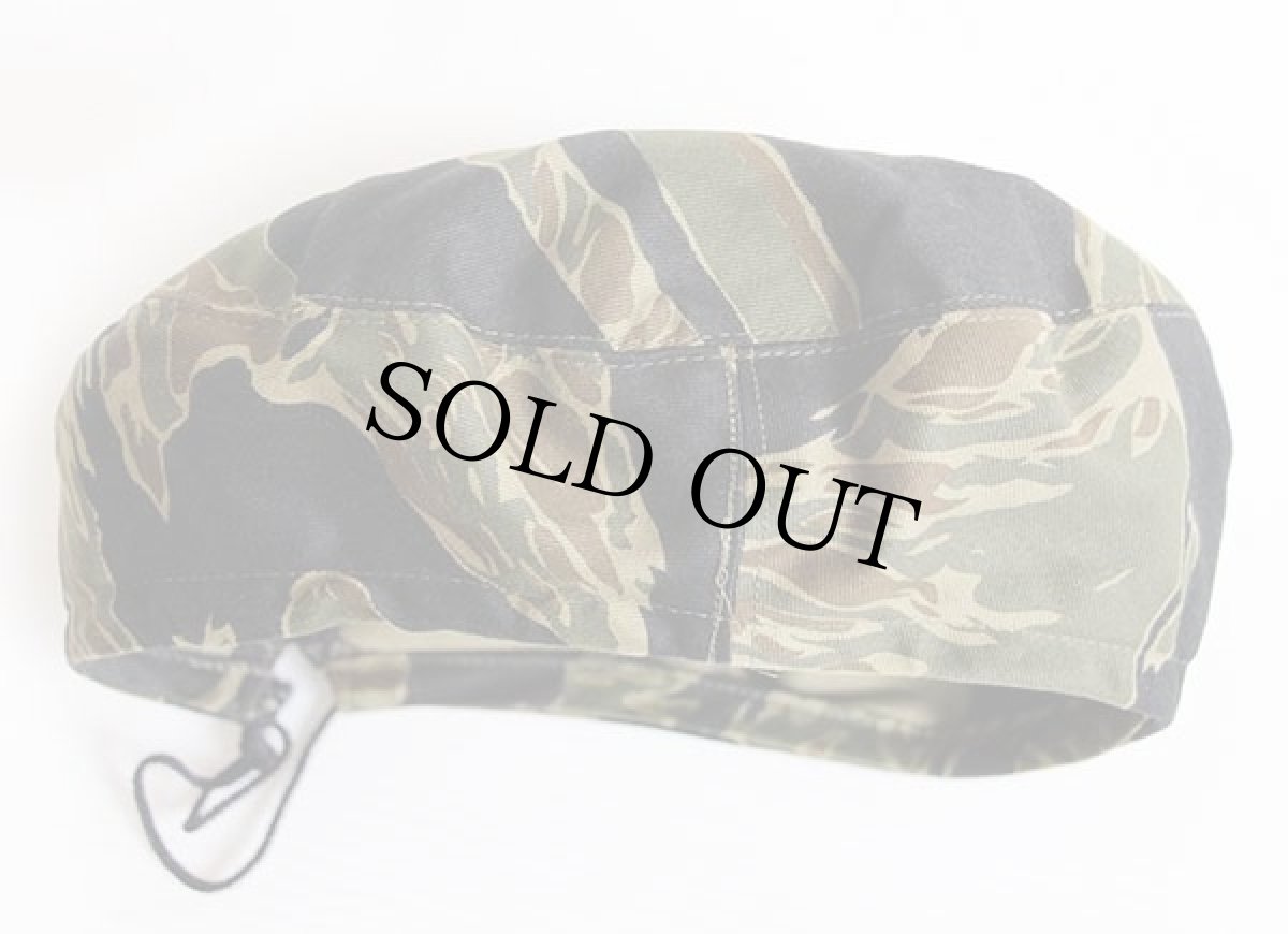 画像2: 60s ベトナム タイガーカモ ベレー帽 (2)