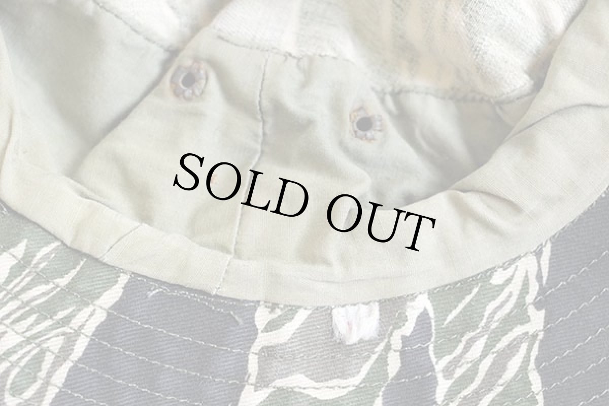 画像5: 60s ベトナム タイガーカモ ジャングルハット (5)