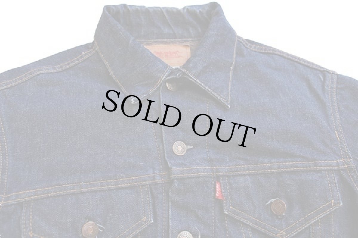 画像3: 60s USA製 LEVI'Sリーバイス 70505 BIGE ブランケットライナー デニムジャケット 40 (3)