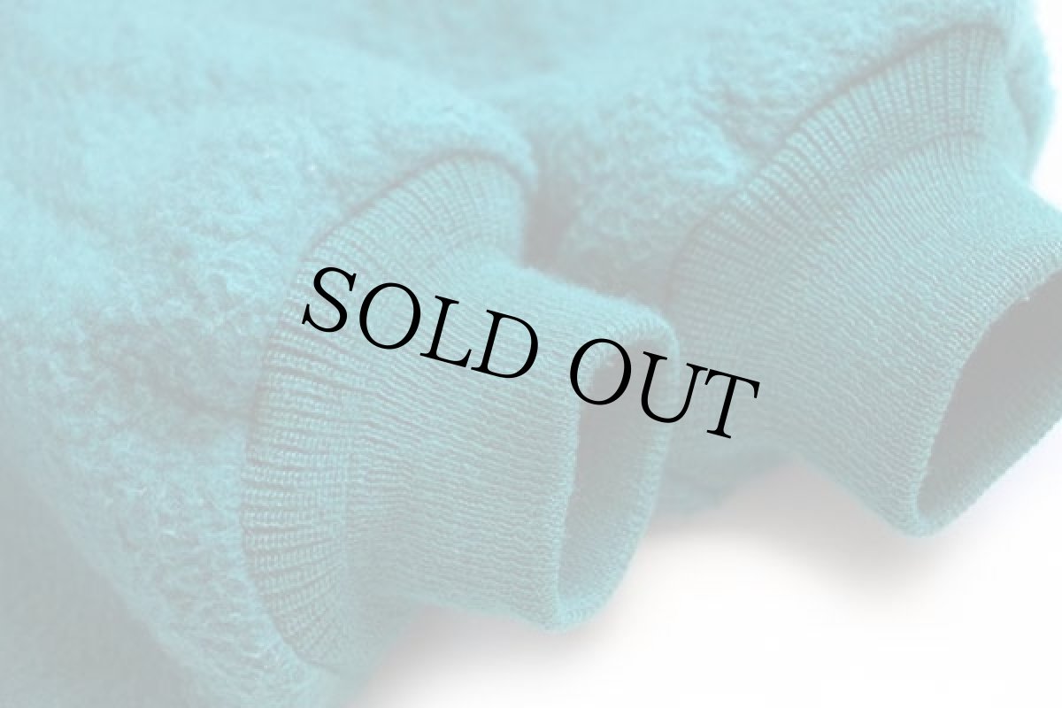 画像6: 80s USA製 EddieBauerエディーバウアー フリースジャケット エメラルドグリーン M (6)