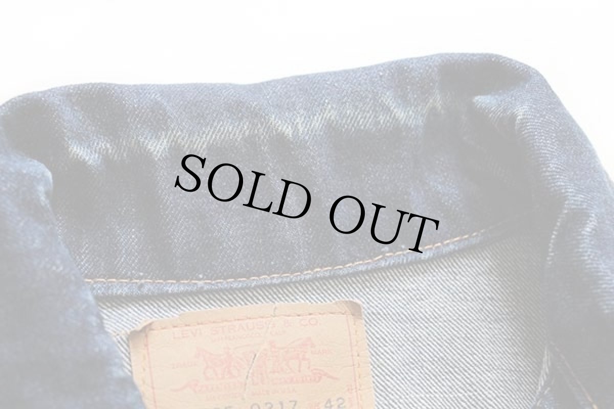 画像9: 60s USA製 LEVI'Sリーバイス 70505 BIGE デニムジャケット 42 (9)