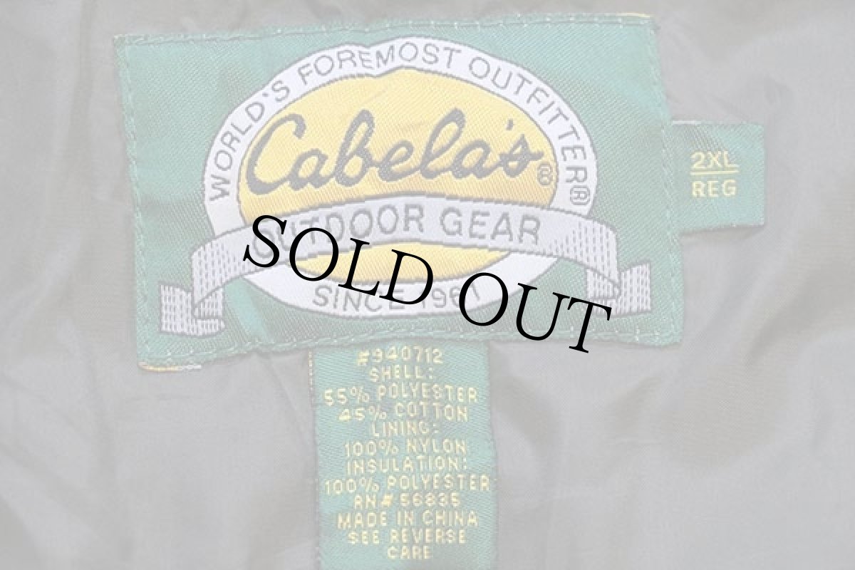 画像5: 00s Cabela'sカベラス WETLANDS CAMO 中綿入り ハンティングジャケット 2XL (5)