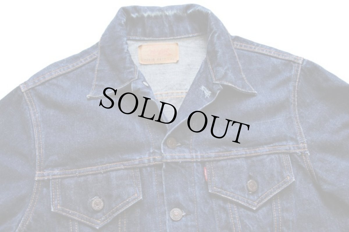 画像3: 60s USA製 LEVI'Sリーバイス 70505 BIGE デニムジャケット 42 (3)
