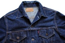 画像3: 60s USA製 LEVI'Sリーバイス 70505 BIGE デニムジャケット 42 (3)