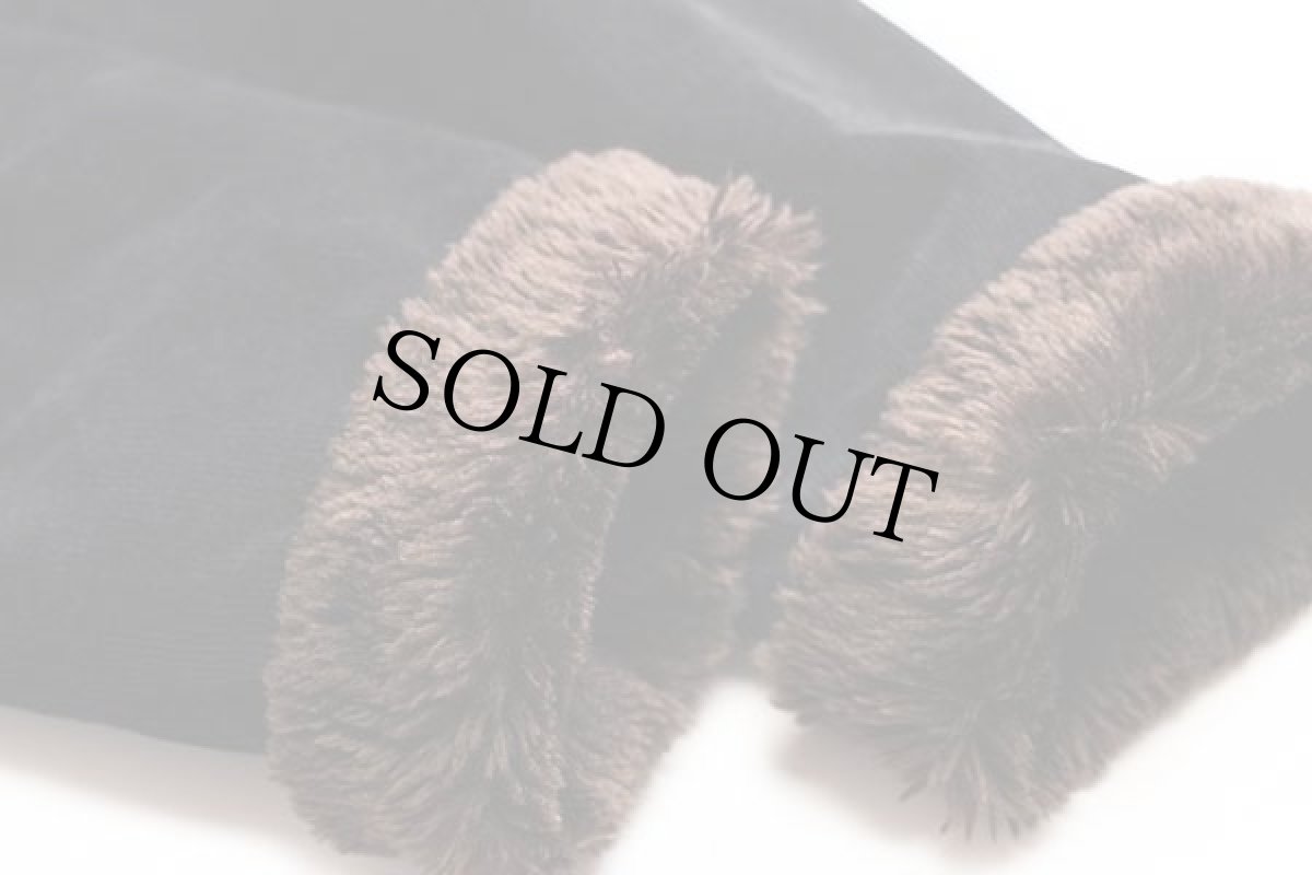 画像6: Leeリー ボアライナー ショート丈 コーデュロイジャケット 黒 S★ユーロ (6)