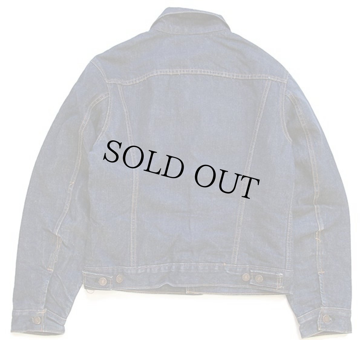 画像2: 60s USA製 LEVI'Sリーバイス 70505 BIGE ブランケットライナー デニムジャケット 40 (2)