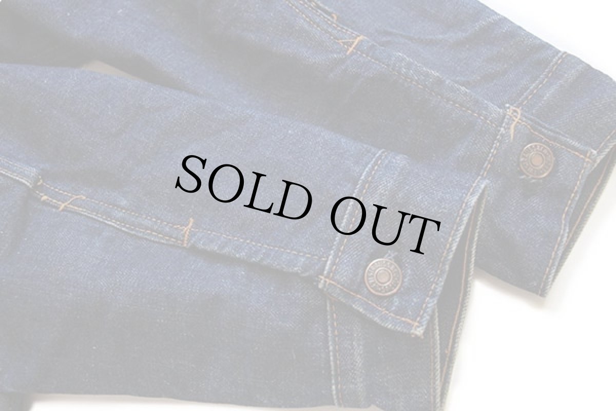 画像9: 60s USA製 LEVI'Sリーバイス 70505 BIGE ブランケットライナー デニムジャケット 40 (9)