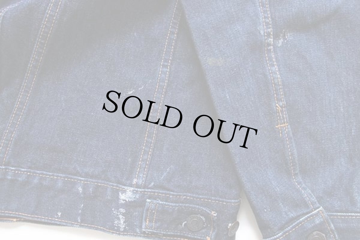 画像10: 60s USA製 LEVI'Sリーバイス 70505 BIGE デニムジャケット 42 (10)