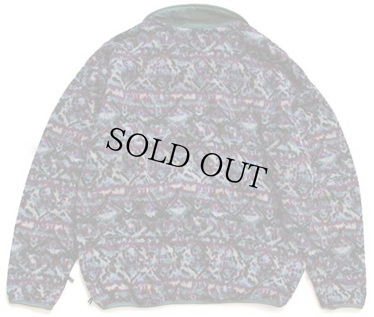 画像2: 90s USA製 Columbiaコロンビア 総柄 ライナー フリースジャケット XL (2)