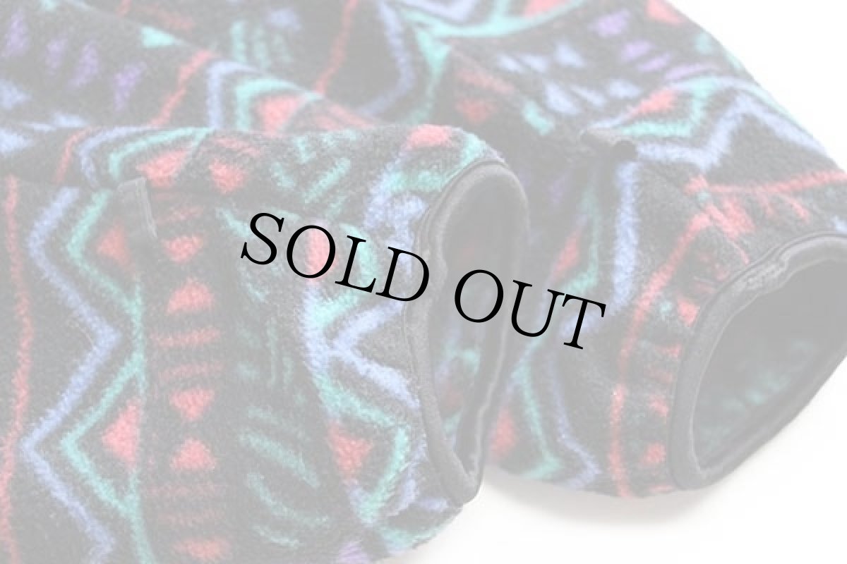 画像6: 90s USA製 Columbiaコロンビア 総柄 ライナー フリースジャケット XL (6)