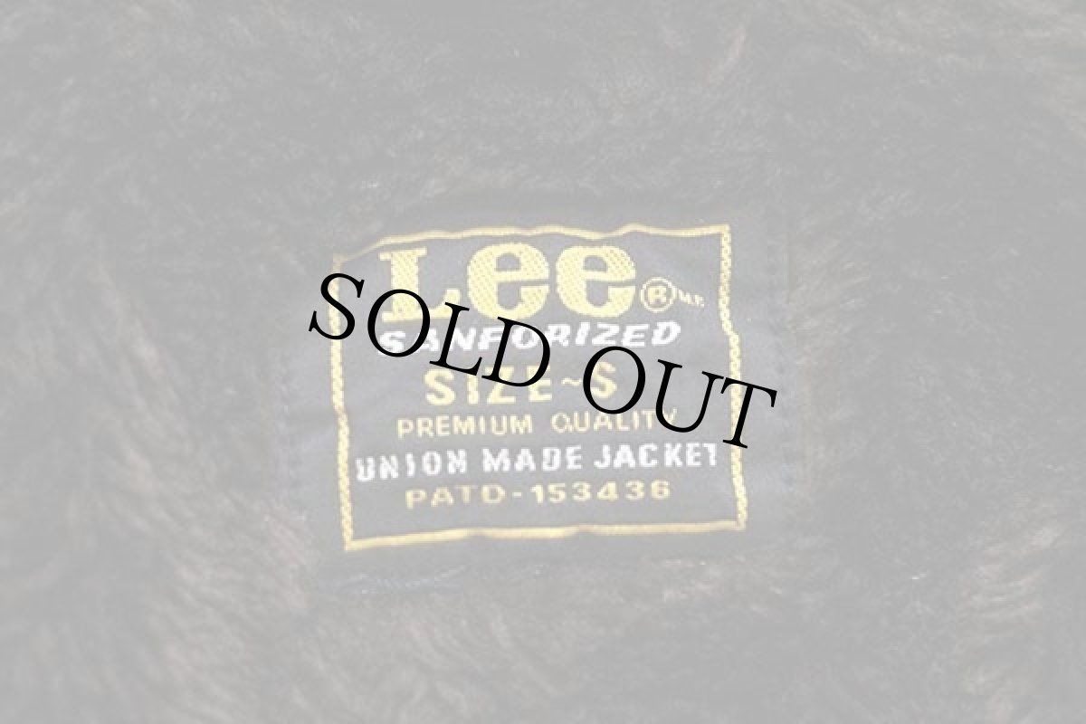 画像4: Leeリー ボアライナー ショート丈 コーデュロイジャケット 黒 S★ユーロ (4)