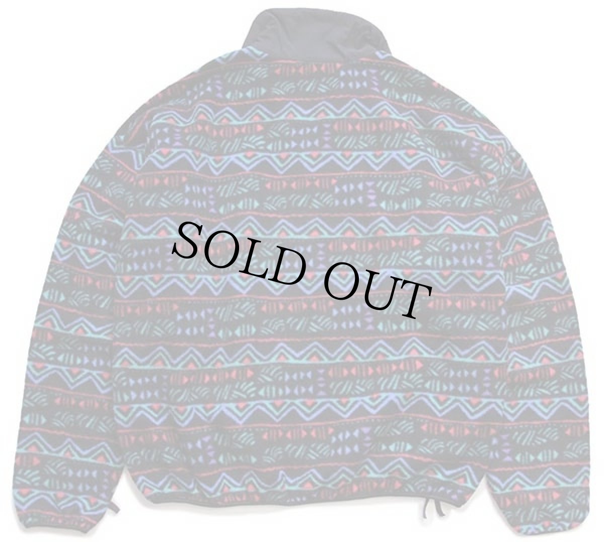 画像2: 90s USA製 Columbiaコロンビア 総柄 ライナー フリースジャケット XL (2)