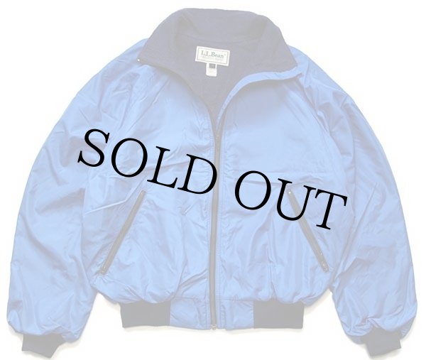 80s USA製 L.L.Bean ウォームアップ フリースライナー ナイロン