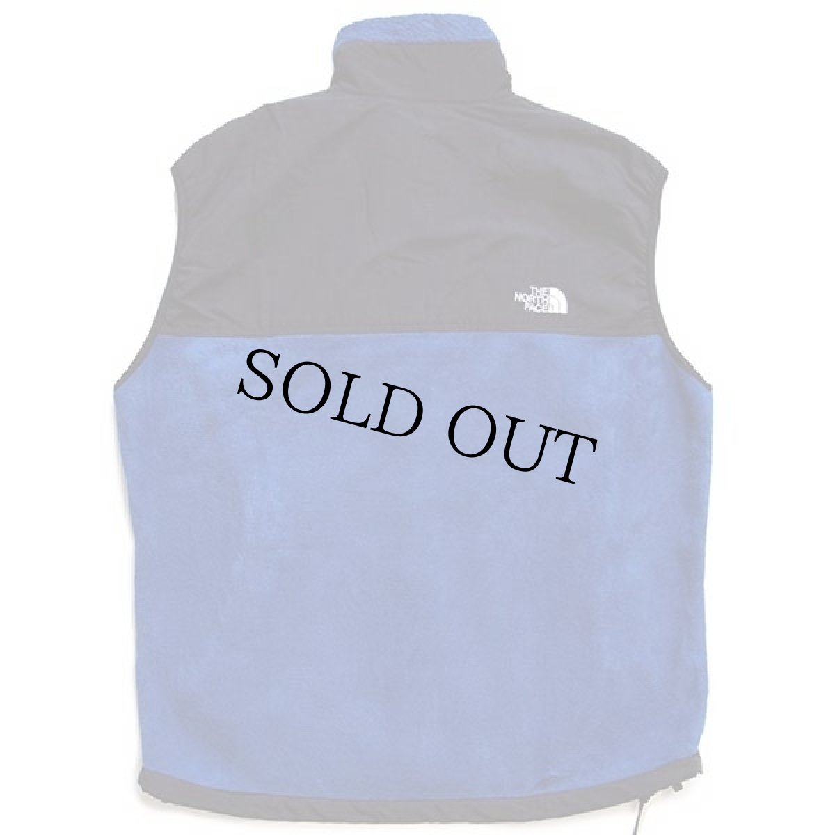 画像2: THE NORTH FACEノースフェイス デナリ ツートン 切り替え フリースベスト 青×黒 M (2)