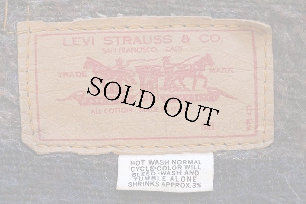 画像4: 60s USA製 LEVI'Sリーバイス 70505 BIGE ブランケットライナー デニムジャケット 40 (4)