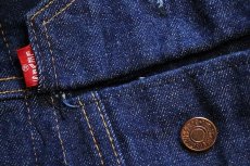 画像6: 60s USA製 LEVI'Sリーバイス 70505 BIGE ブランケットライナー デニムジャケット 40 (6)