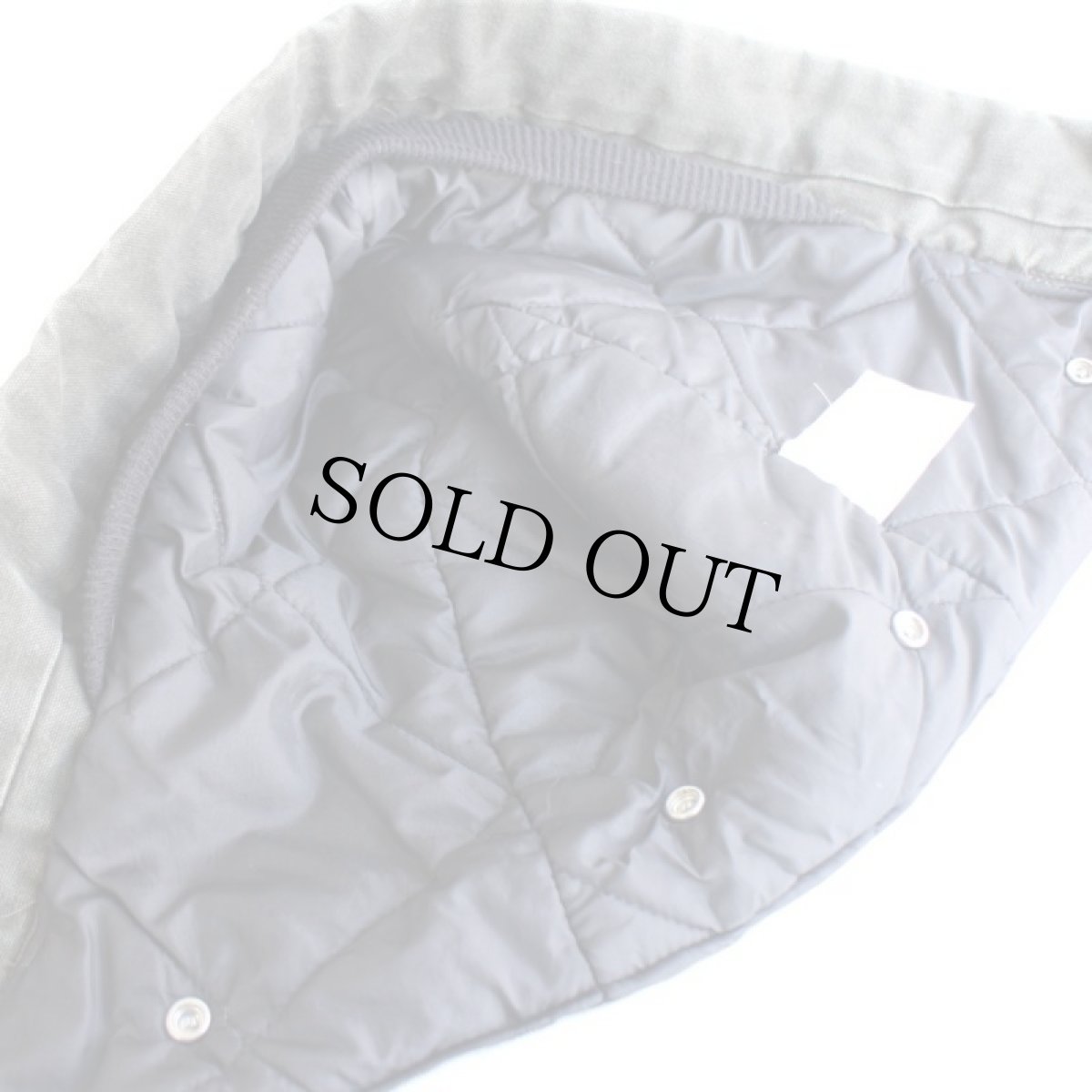 画像3: 00s USA製 carharttカーハート ARCTIC HOOD キルティングライナー ダックフード モスグリーン (3)