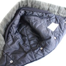 画像3: 00s USA製 carharttカーハート ARCTIC HOOD キルティングライナー ダックフード モスグリーン (3)