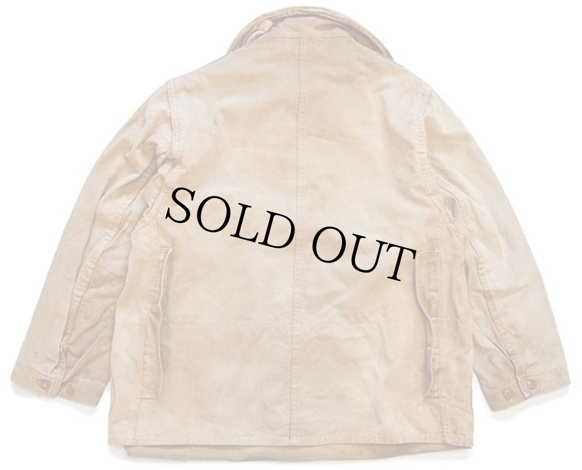 画像2: 50s Bone-Dry RED HEADレッドヘッド ダック地 ハンティングジャケット フード付き 茶 (2)