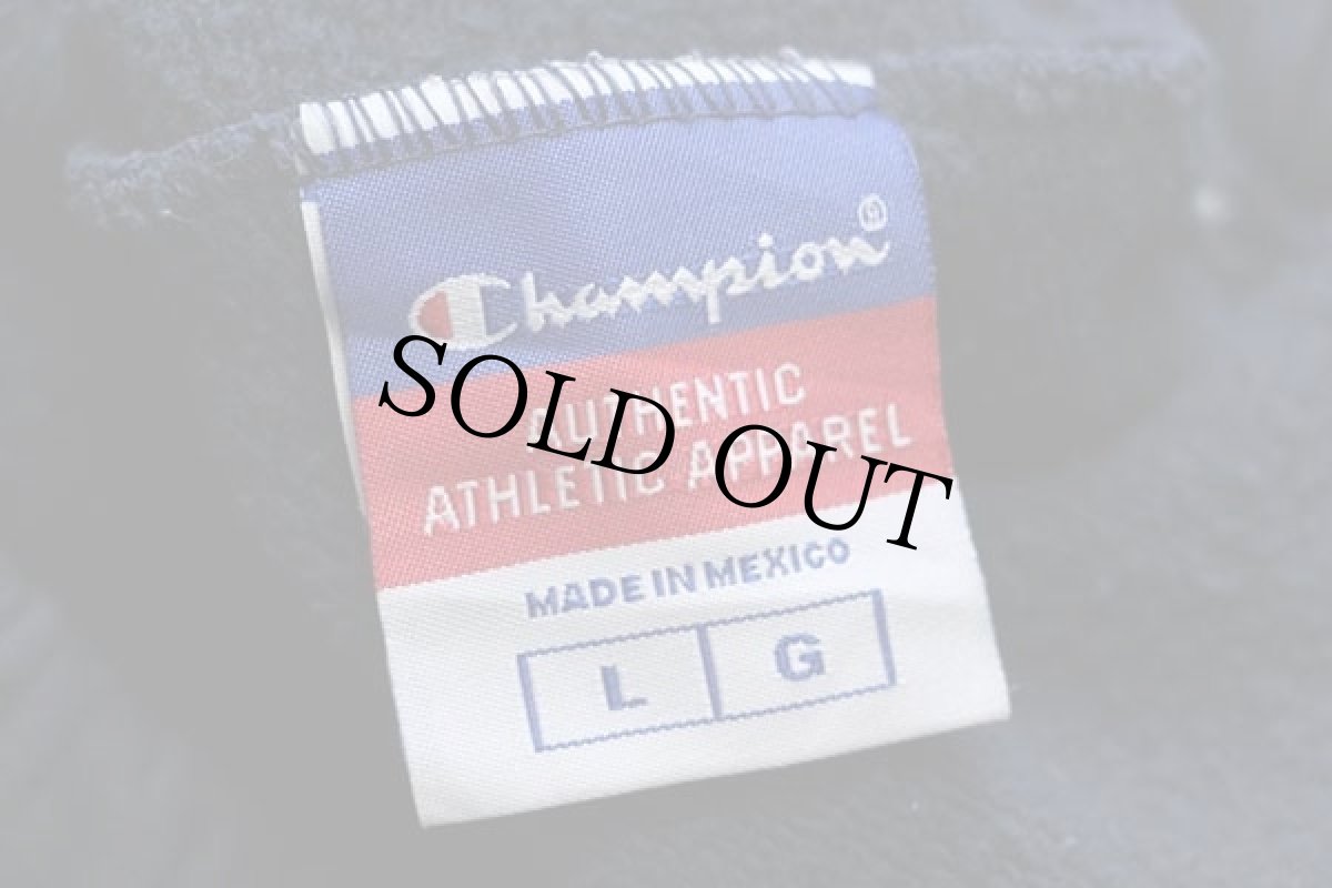 画像6: 90s メキシコ製 Championチャンピオン ワンポイント スウェットパンツ 紺 L (6)