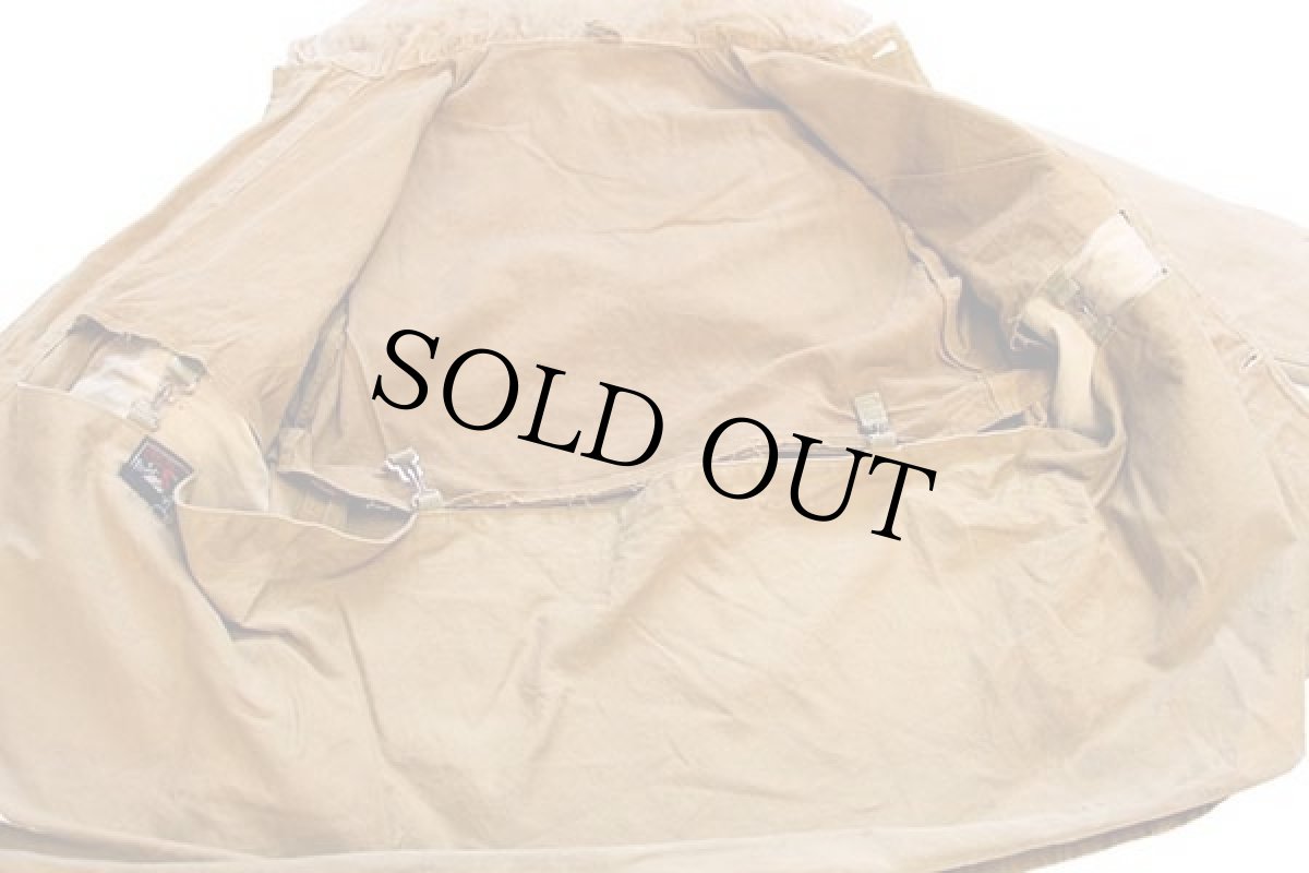 画像6: 50s Bone-Dry RED HEADレッドヘッド ダック地 ハンティングジャケット フード付き 茶 (6)