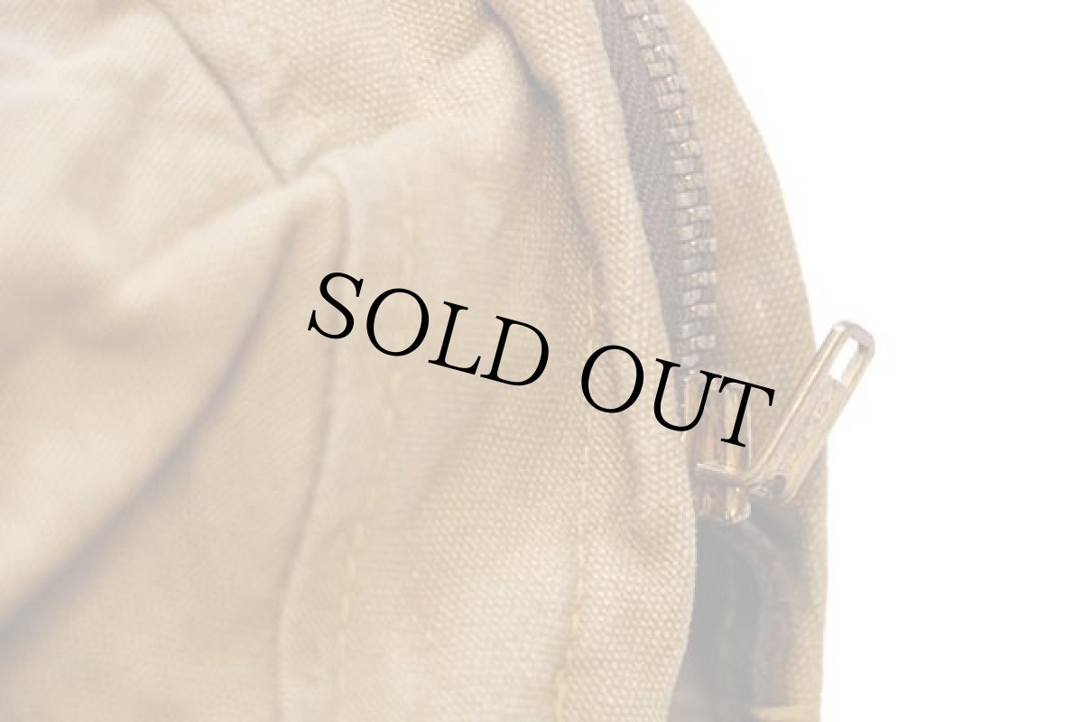 画像8: 50s Bone-Dry RED HEADレッドヘッド ダック地 ハンティングジャケット フード付き 茶 (8)