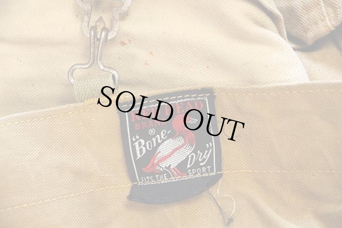 画像3: 50s Bone-Dry RED HEADレッドヘッド ダック地 ハンティングジャケット フード付き 茶 (3)