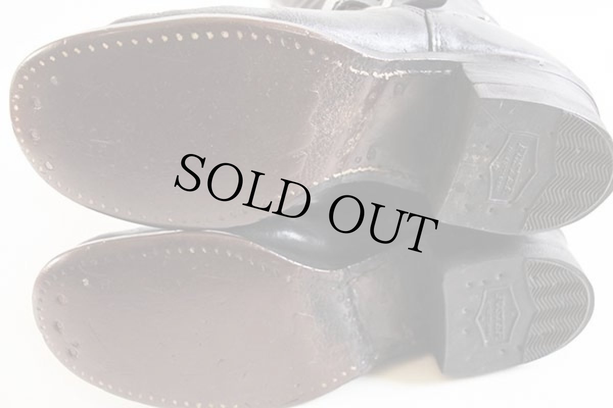 画像4: 50s MONTGOMERY WARD POWR HOUSEパワーハウス スタッズ付き エンジニアブーツ 黒 (4)