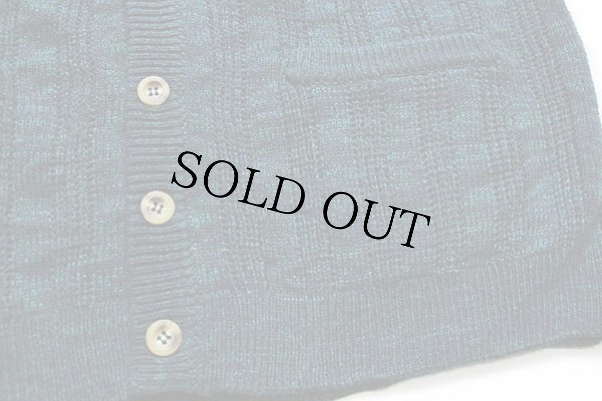 画像5: 90s BASIC EDITIONS アクリルニット カーディガン ミックス L (5)