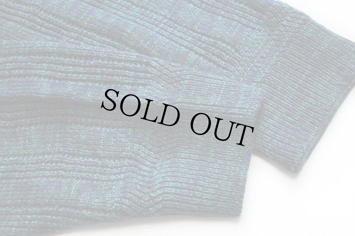 画像6: 90s BASIC EDITIONS アクリルニット カーディガン ミックス L (6)