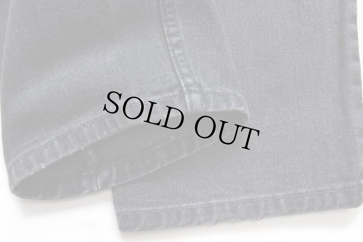 画像8: 00s USA製 Levi'sリーバイス 550 ブラック デニムパンツ 14 S MIS★103 (8)