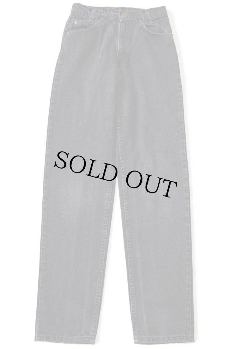 画像2: 90s USA製 Levi'sリーバイス 550 ブラック デニムパンツ w27 L32 STUDENT (2)