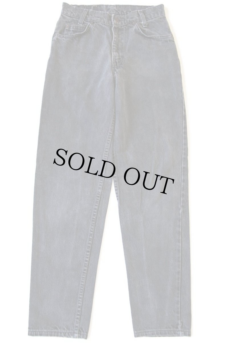 画像2: 90s USA製 Levi'sリーバイス 550 ブラック デニムパンツ w27 L30 STUDENT★114 (2)