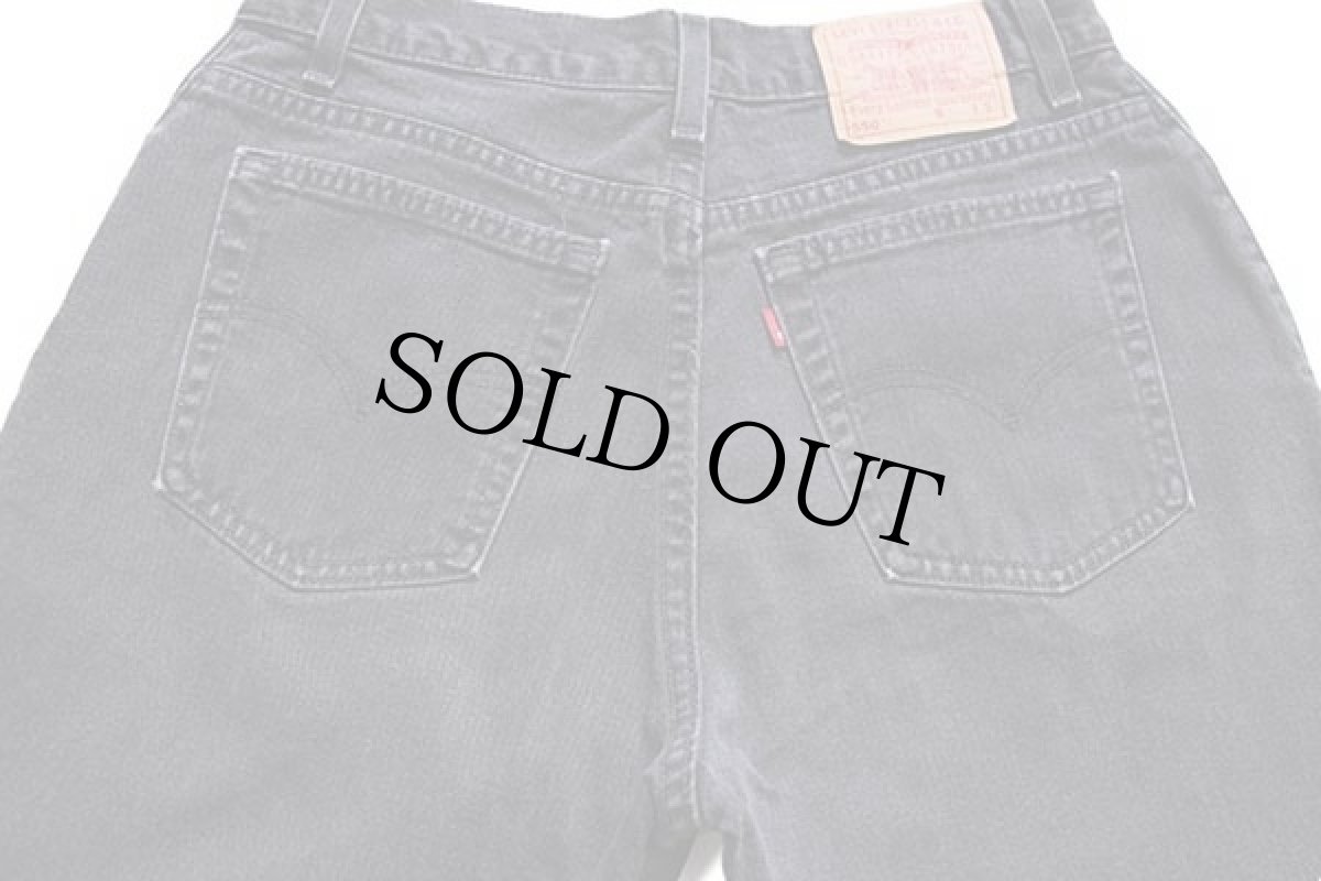 画像5: 00s USA製 Levi'sリーバイス 550 ブラック デニムパンツ 14 S MIS★103 (5)