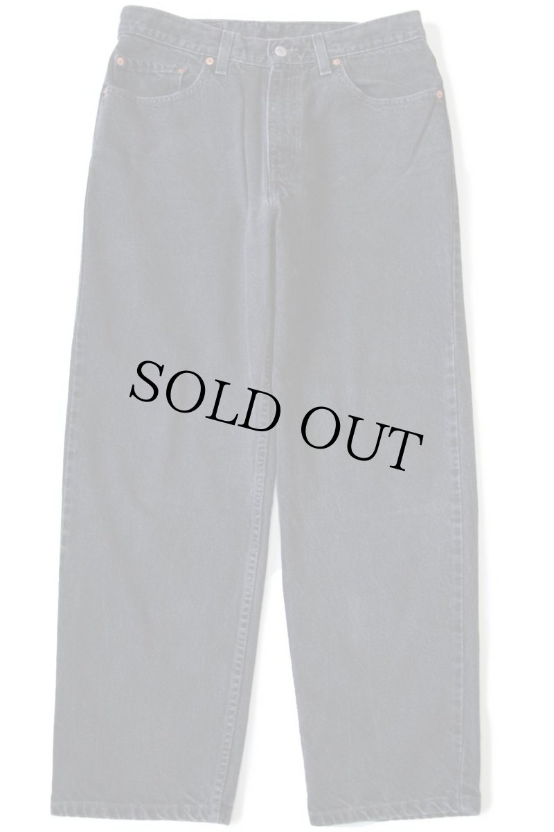 画像2: 00s メキシコ製 Levi'sリーバイス 550 ブラック デニムパンツ w34 L29 (2)