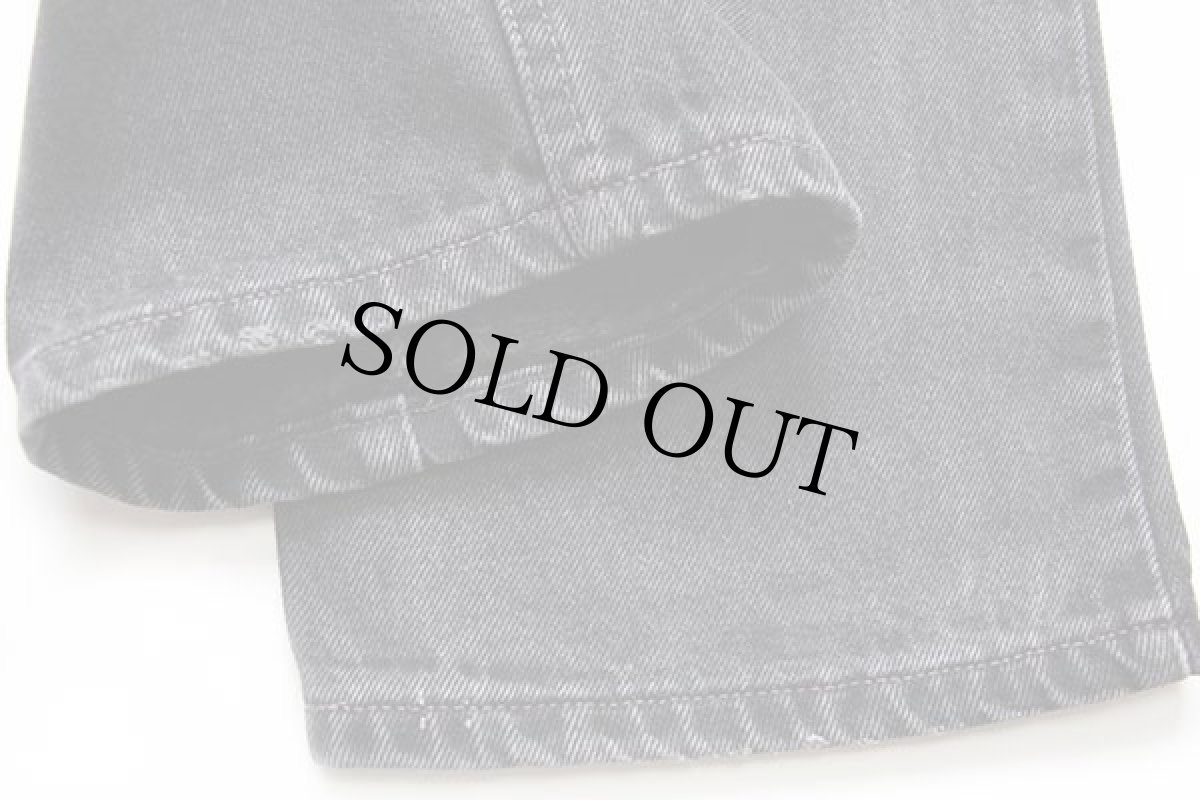 画像8: 90s メキシコ製 Levi'sリーバイス 505 ブラック デニムパンツ w31 L32★31 (8)