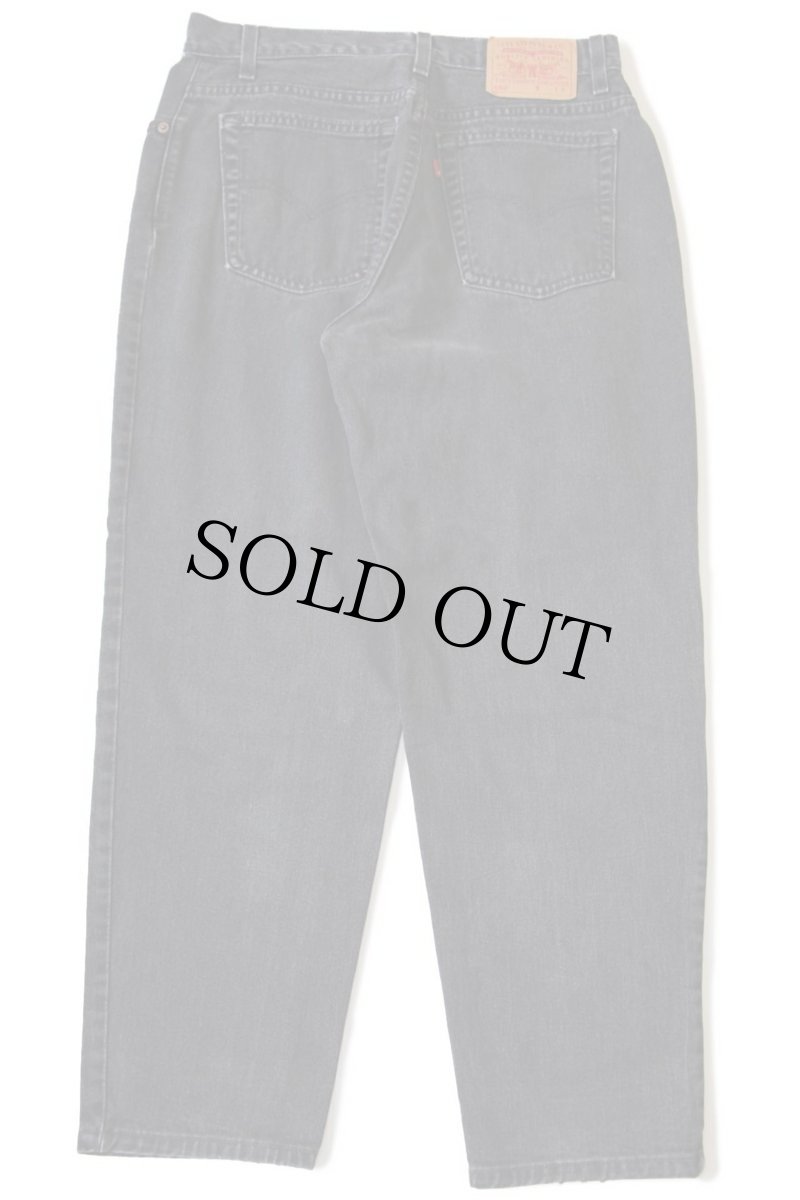 画像3: 00s USA製 Levi'sリーバイス 550 ブラック デニムパンツ 14 S MIS★103 (3)