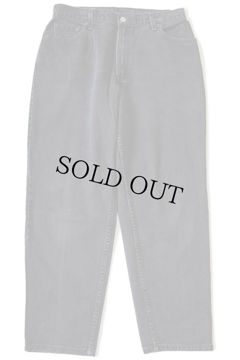 画像2: 00s USA製 Levi'sリーバイス 550 ブラック デニムパンツ 14 S MIS★103 (2)