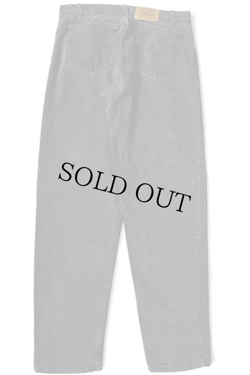 画像3: 90s USA製 Levi'sリーバイス 550 ブラック デニムパンツ w36 L32★119 (3)