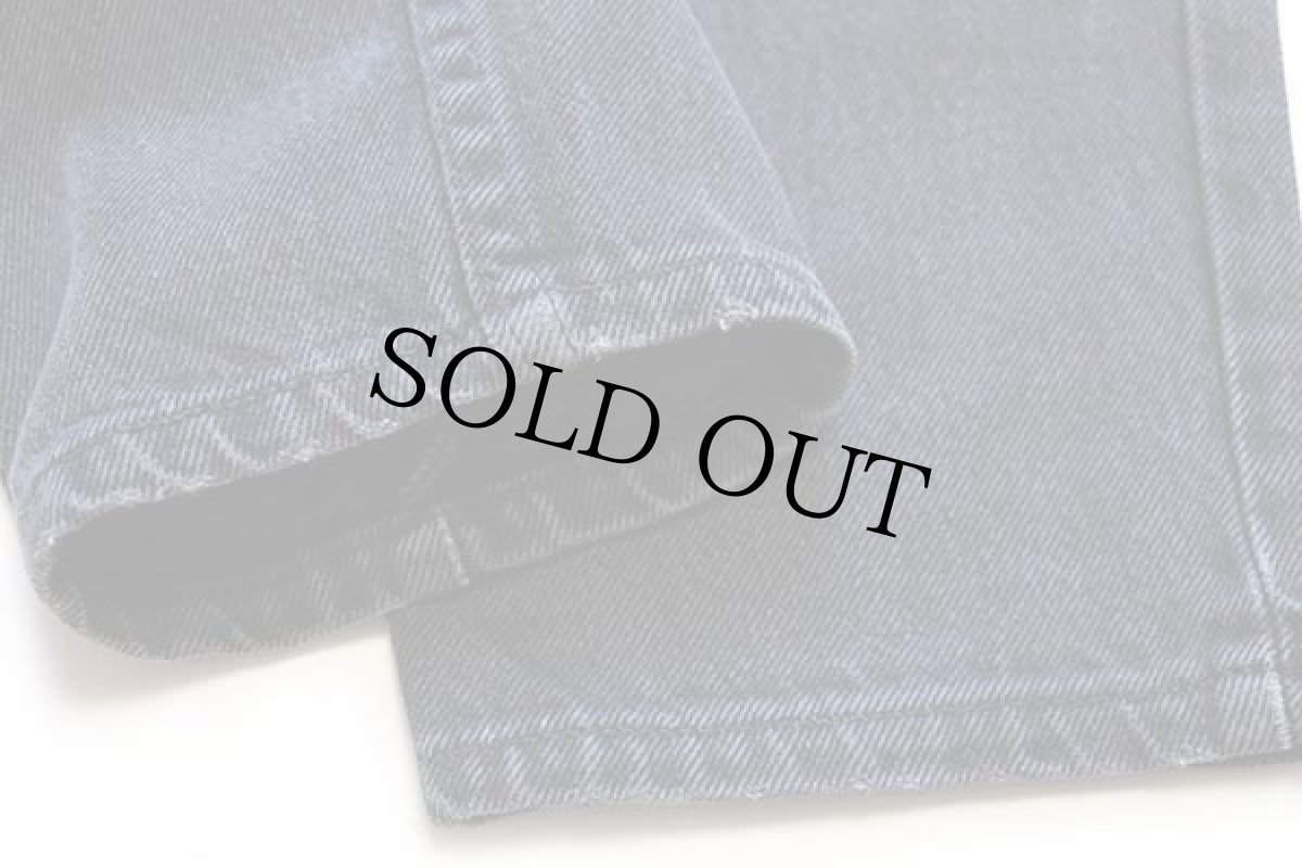 画像8: 90s USA製 Levi'sリーバイス 550 ブラック デニムパンツ w27 L30 STUDENT★114 (8)