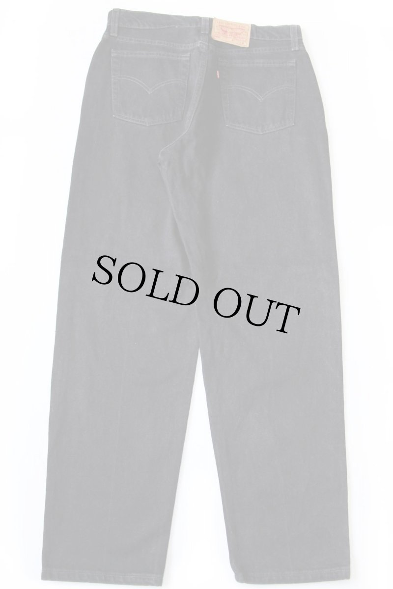 画像3: 90s USA製 Levi'sリーバイス 560 ブラック デニムパンツ 14 REG.M★20 (3)
