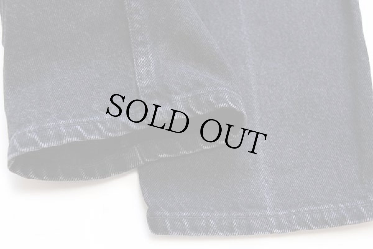 画像8: 90s USA製 Levi'sリーバイス 560 ブラック デニムパンツ w34 L32★19 (8)