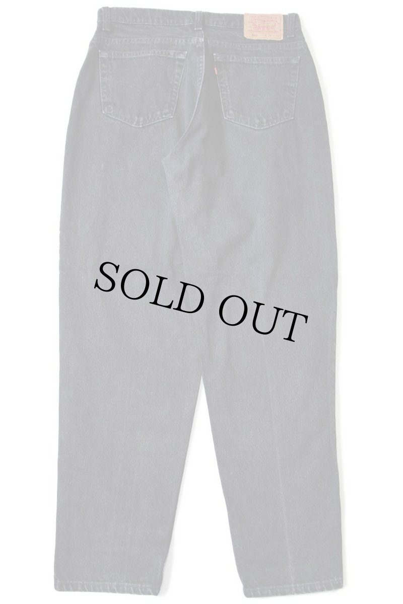 画像3: 90s USA製 Levi'sリーバイス 560 ブラック デニムパンツ w34 L32★19 (3)