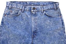 画像4: 80s USA製 Levi'sリーバイス 505 ケミカルウォッシュ デニムパンツ w38 L34★アシッド (4)